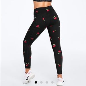 Victoria’s Secret PINK cherry leggings